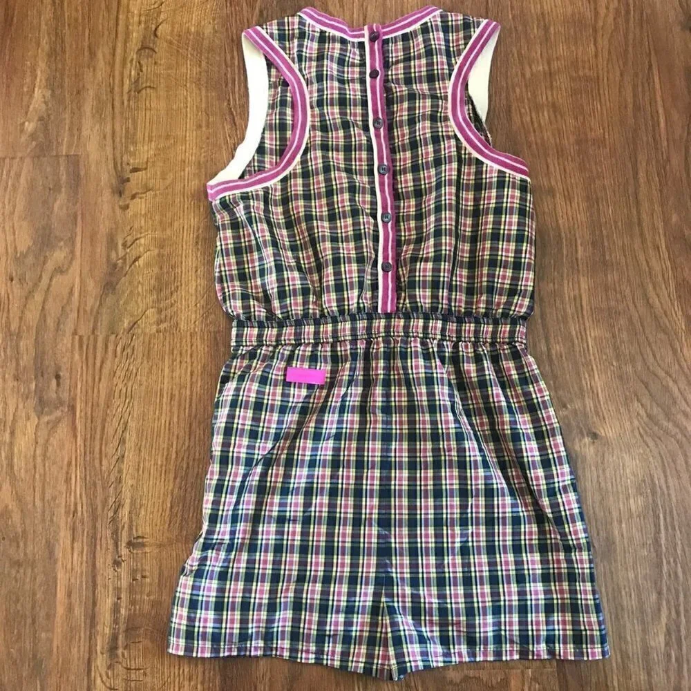 Burberry plaid Romper playsuit 12